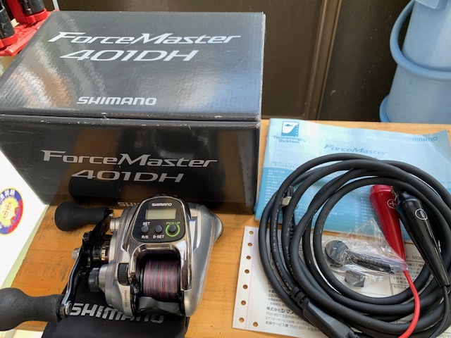 電動リール シマノ フォースマスター401DH 中古 【公式通販】