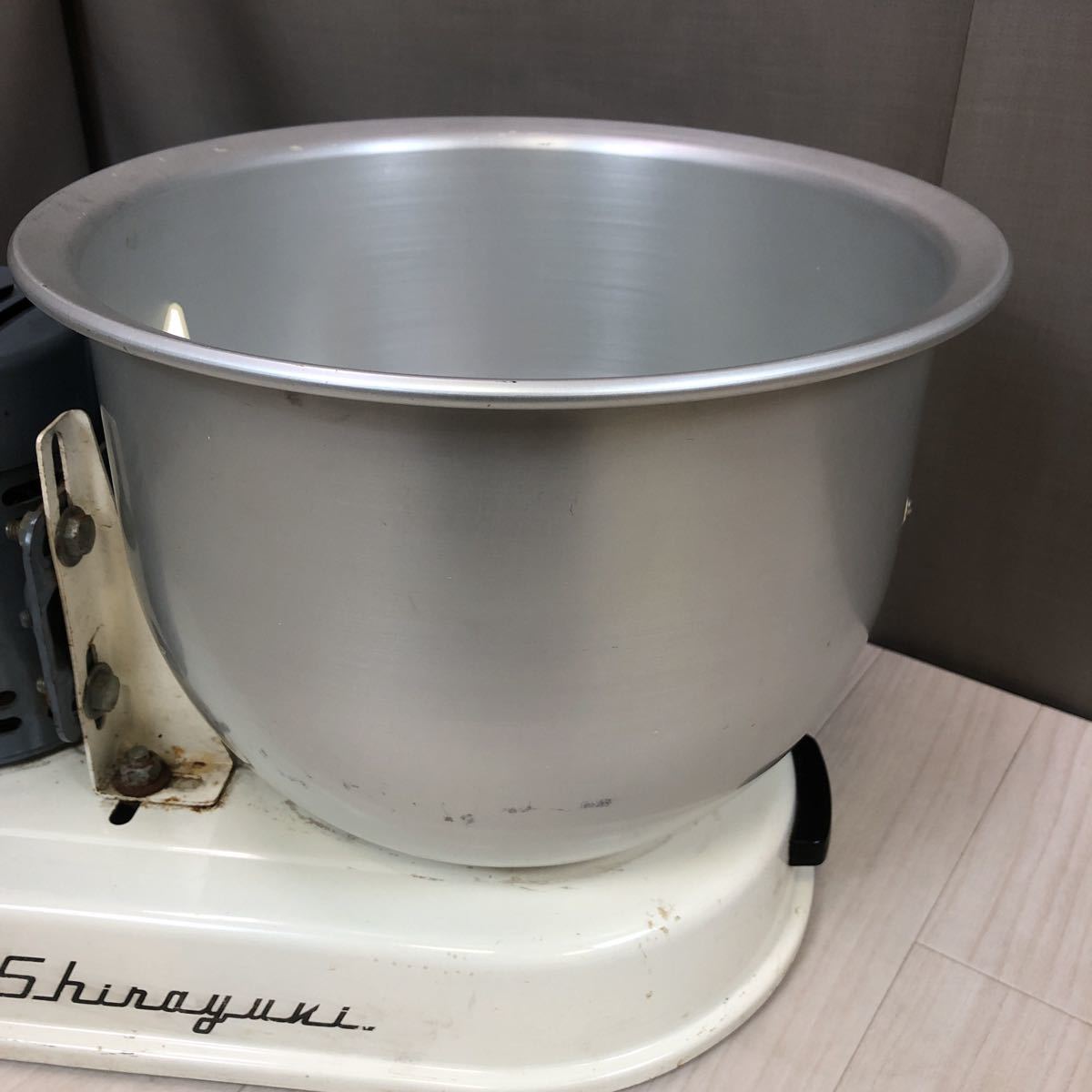 KT3】餅つき機 しらゆき号 動作確認済み ディスプレイ用 マルマス 昭和 