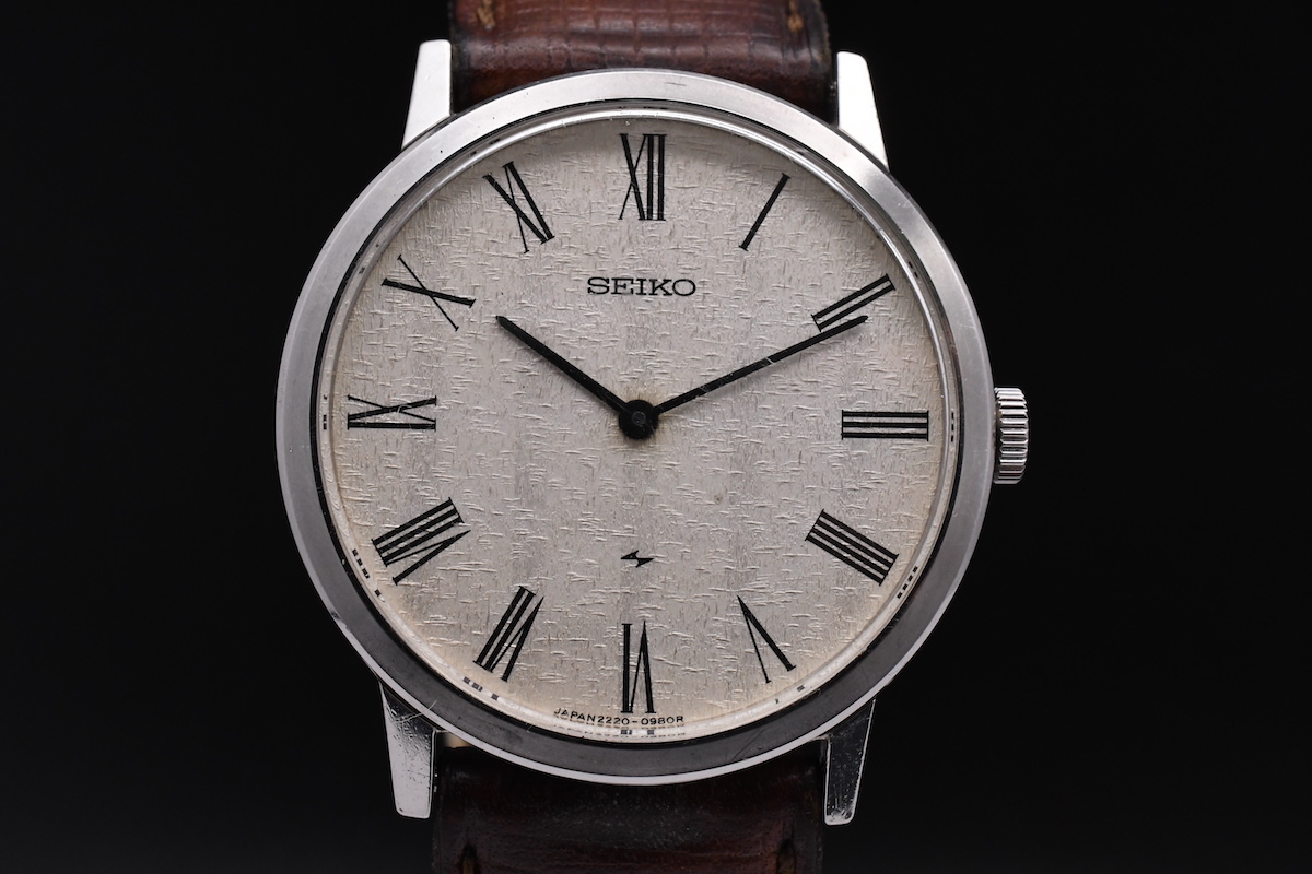 SEIKO CHARIOT 2220-0180 セイコー シャリオ 手巻き 変わり文字盤 ■05011