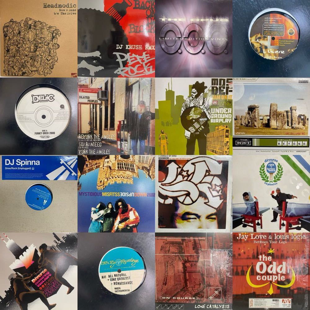 Underground HIP HOP 80枚セット レコード まとめて アングラ ヒップ