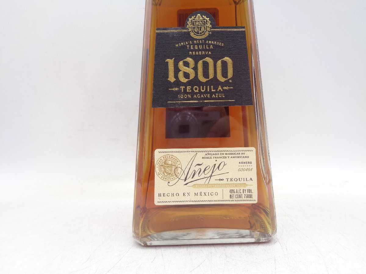 TEQUILA RESERVA 1800 ANJO クエルボ アネホ テキーラ 100% アガベ 