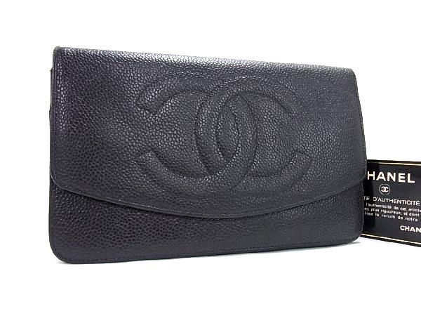 未使用品 シャネル コインケース ココマーク マトラッセ CHANEL 小銭 