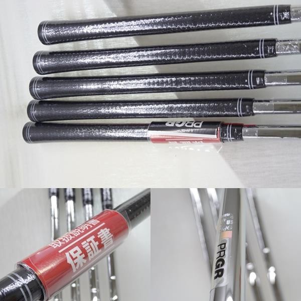 新品 2023 ◇ PRGR 02 アイアン #6-9，P 5本セット ◇ (S) MODUS3 TOUR105