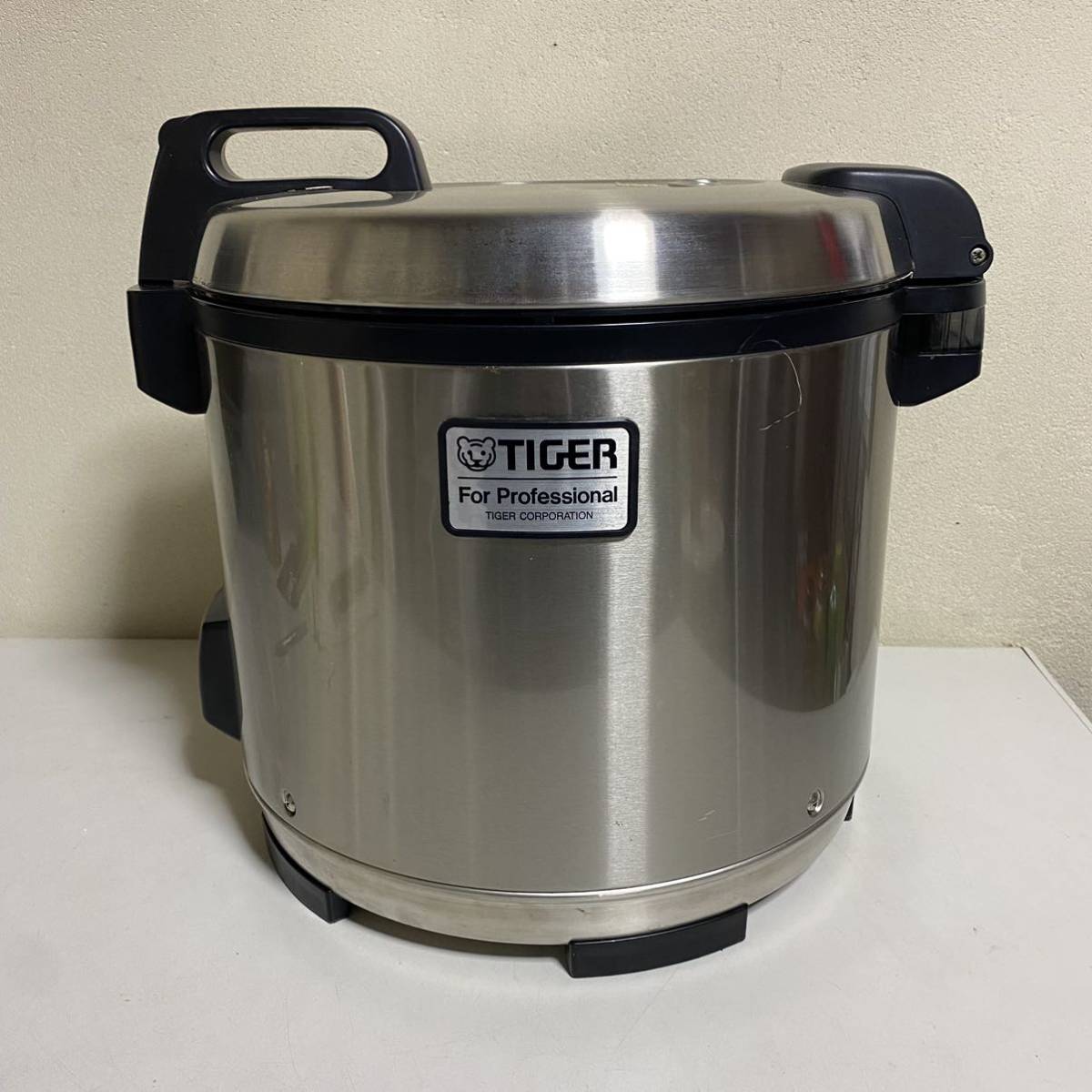 売切り！動作確認済み TIGER / タイガー 業務用炊飯ジャー JNO-A360 ステンレス XS 炊飯容量 3.6L 6合〜2升炊き 2009年製 日本製 炊飯器 