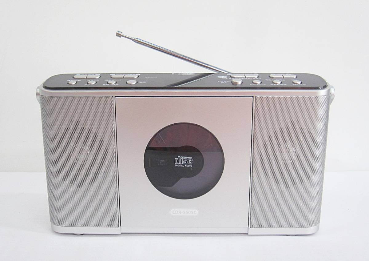 新古品 マナヴィ CDR-550SC ラジオ 早聴き遅聴きCD プレーヤー Bearmax