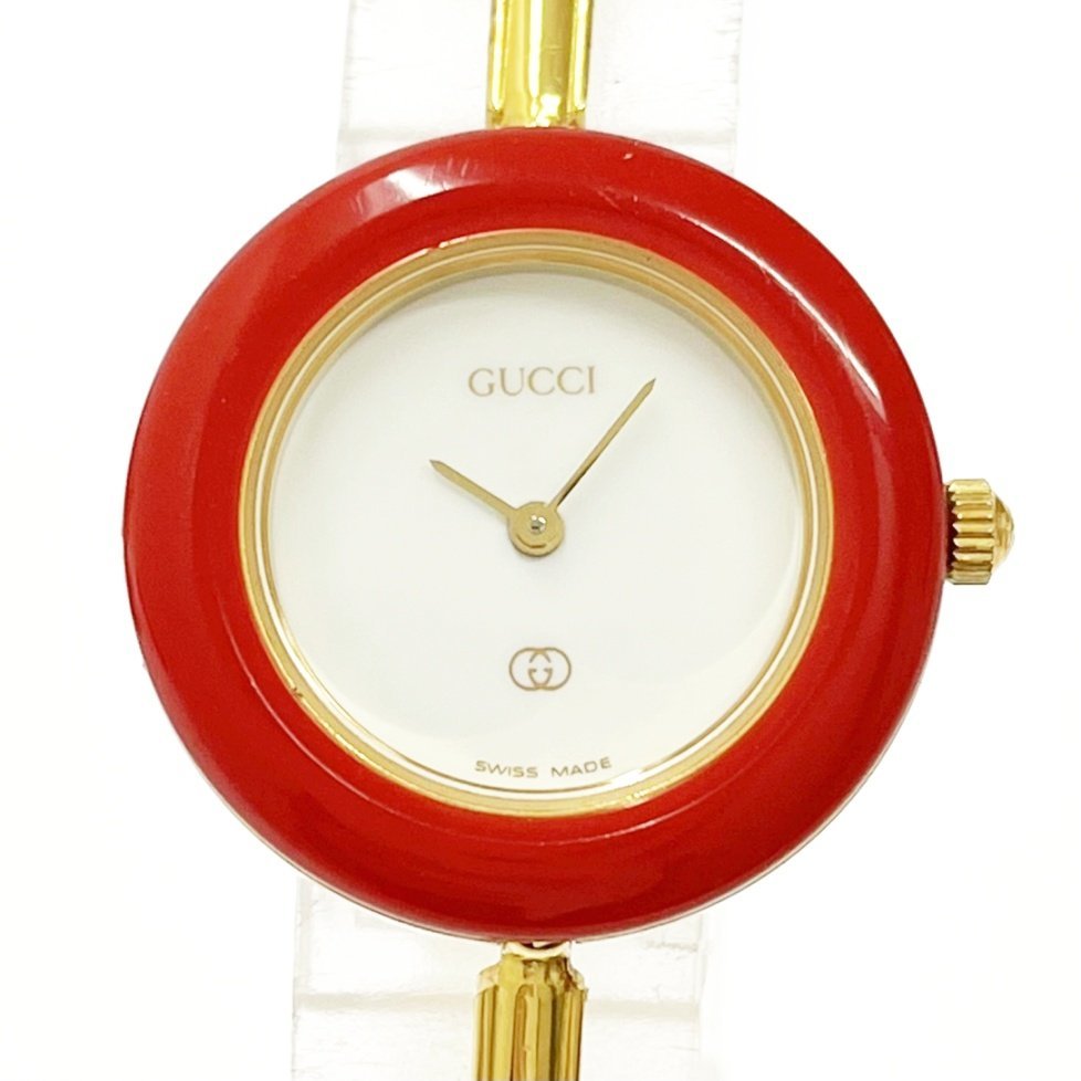 1円スタート】【箱付き】GUCCI グッチ 1100-L チェンジベゼル 11種類