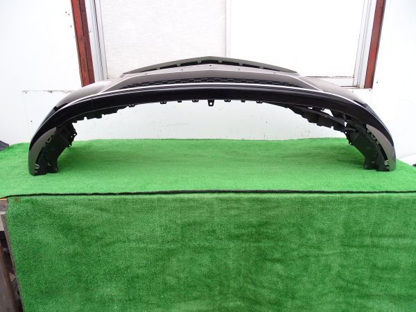 L1096vc ベンツ純正 AMG C43 W205/S205 後期 フロントバンパー ブラックスポイラー，グリル付き モハーベシルバー/859