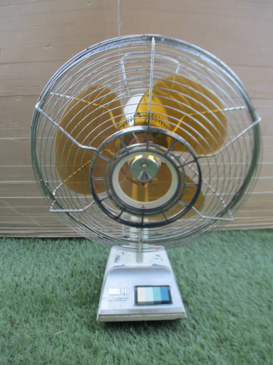 ☆ 三菱 MITSUBISHI レトロ扇風機 三菱扇風機 30cm【D30-H6】卓上扇