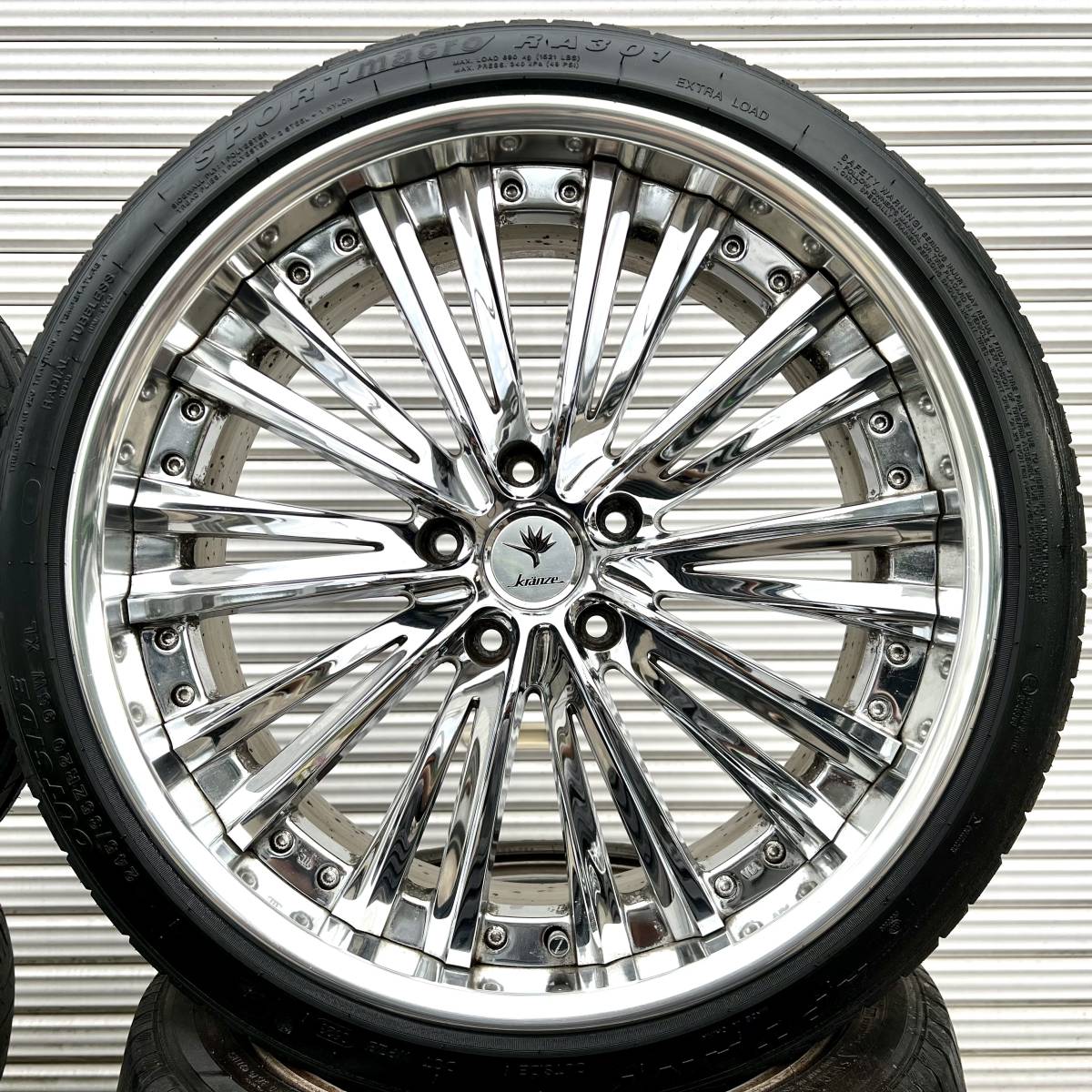 クレンツェ weds LS460 LS600 BMW PCD120 5穴 21インチ レクサスLS 