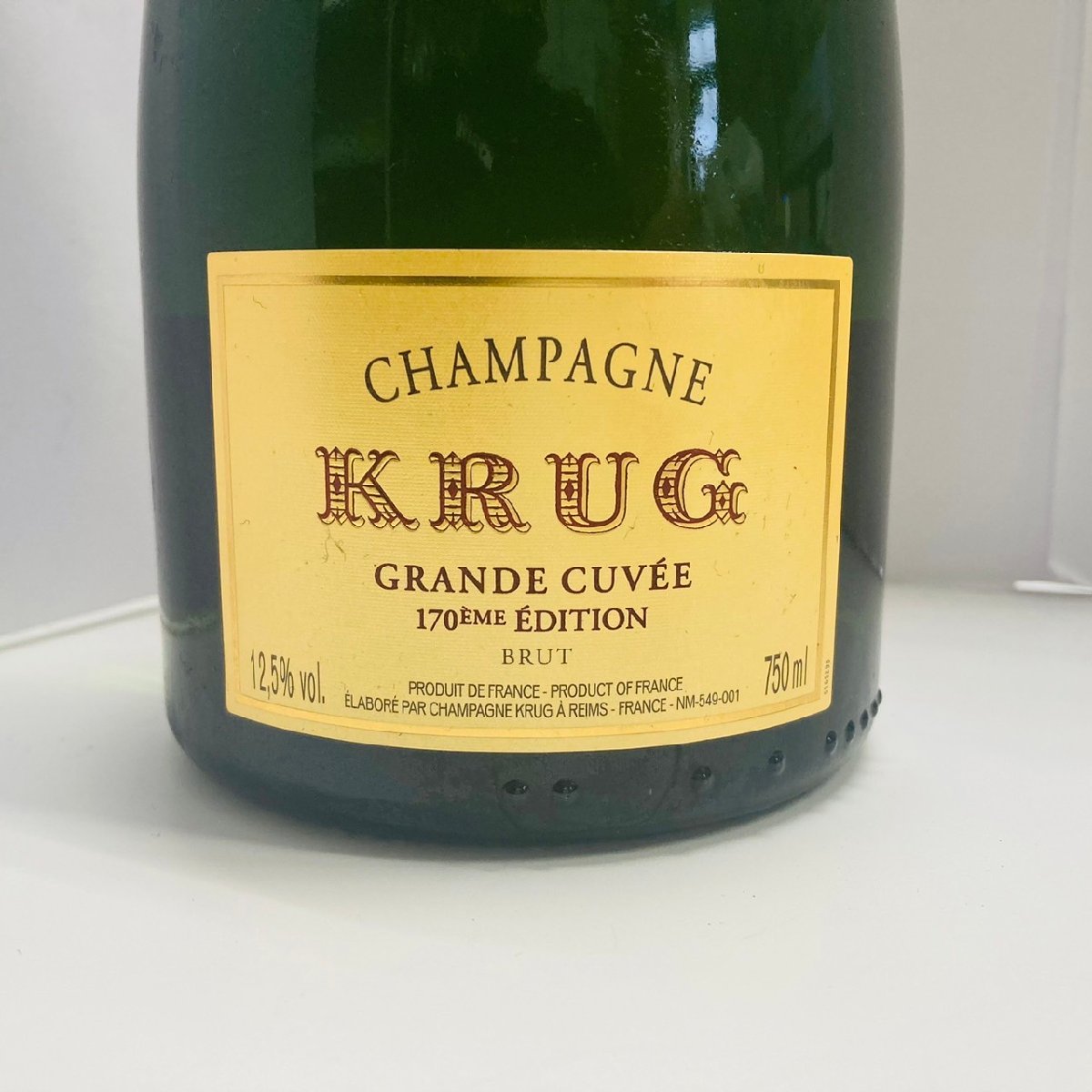 未開栓】KRUG GRANDE CUVEE クリュッグ グランキュヴェ 12.5% 750ml