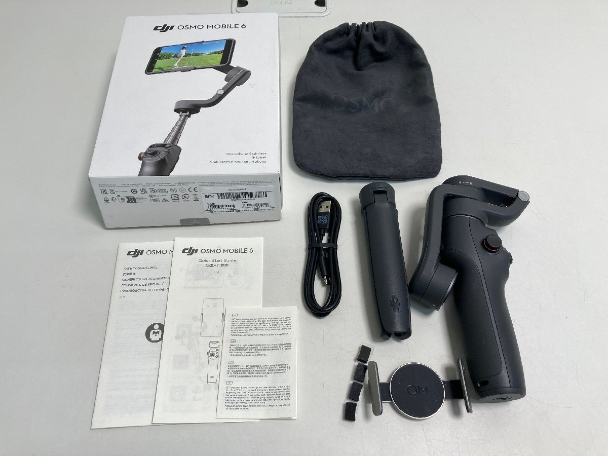 ☆32-3837】□中古□dji OSMO MOBILE 6 スマートフォン用ジンバル