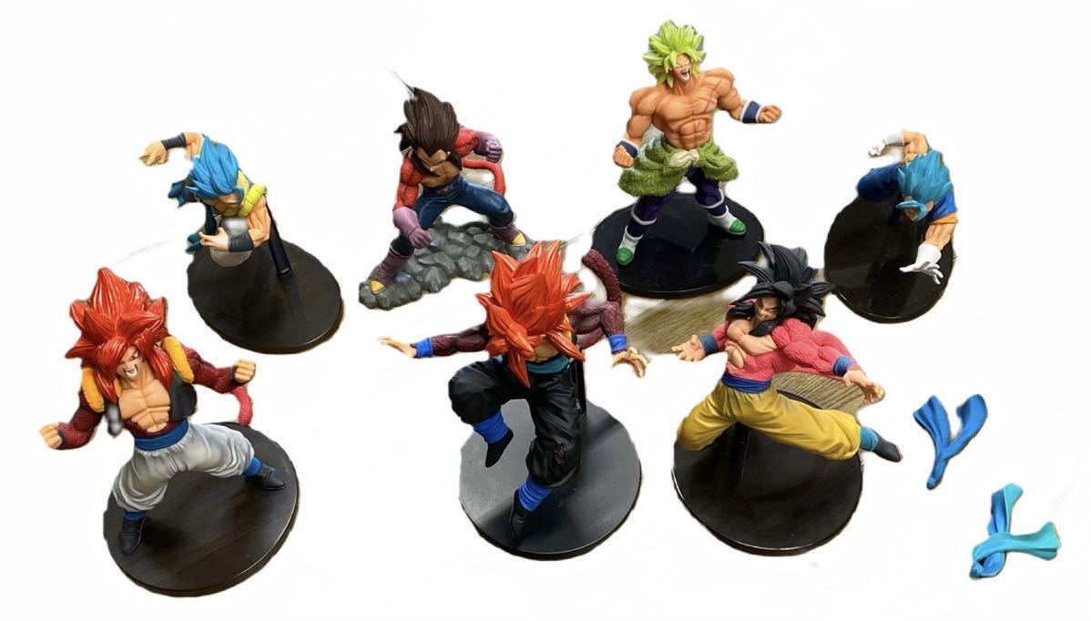 1円〜 ドラゴンボールフィギュア まとめ7点 悟空 ベジータ ブロリー 孫 