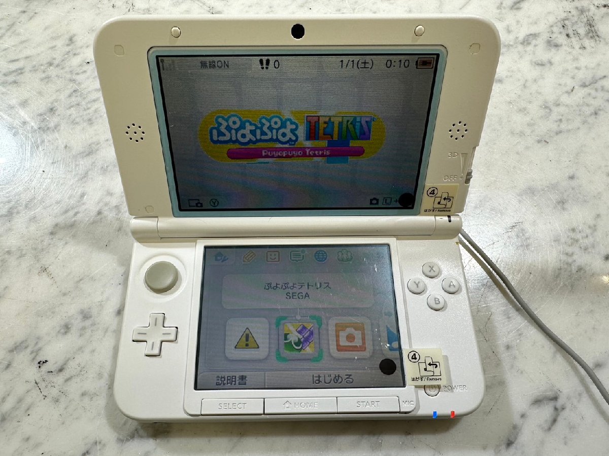□t713　現状品★Nintendo　ニンテンドー　3DS LL ソフト8本セット付き