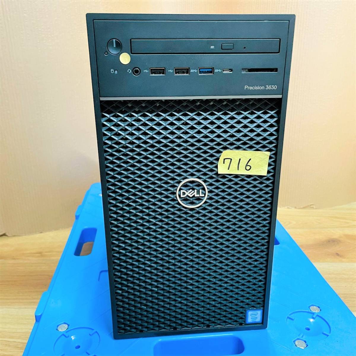716 起動確認OK DELL Precision Tower 3630 Intel R Xeon R E-2136 CPU @ 3 ...