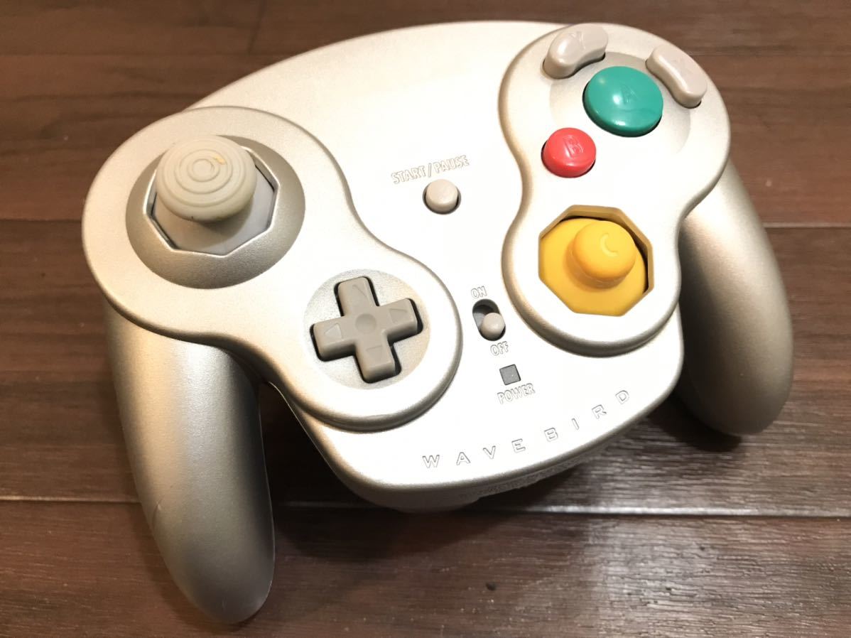 ☆激レア☆完全動作品☆ウェーブバード☆ワイヤレス☆任天堂☆Nintendo☆コントローラー☆ゲームキューブ☆GC☆
