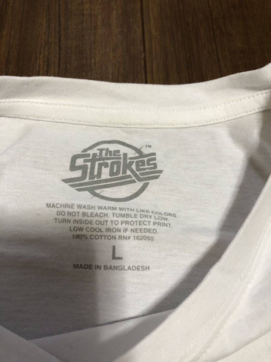 新品☆THE STROKES ザ・ストロークス オフィシャルTシャツ Lサイズ