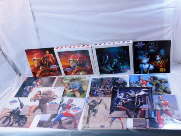 53★未開封 レザーディスク 超人機メタルダー Vol.1・2/TVシリーズ 全39話/劇場版 HALF BOX/昭和62年/東映/テレビ朝日/送料870円