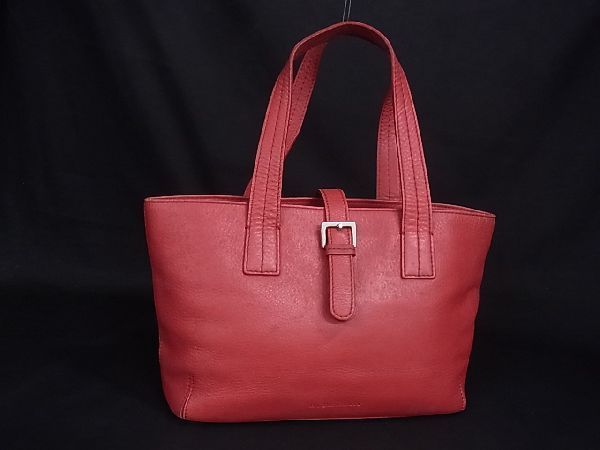 1円 BURBERRY バーバリー レザー 内部ノバチェック ハンドバッグ