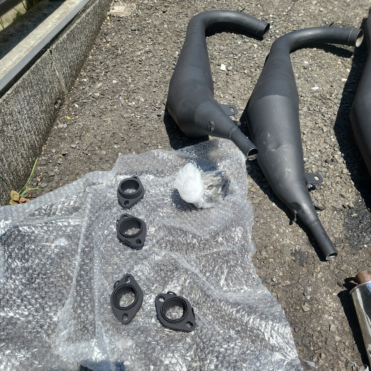 スズキRG500 ガンマ用　スガヤ、チャンバー！ スガヤチャンバー スズキ スガヤ RG500Γ&frasl;RG400Γ 伝説のマシン 社外チャンバー&frasl;マフラー