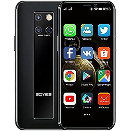 ☆ ミニスマホ 3.49 インチ「Soyes S10H」超小型スマホ　ブラック 新品同様 ☆