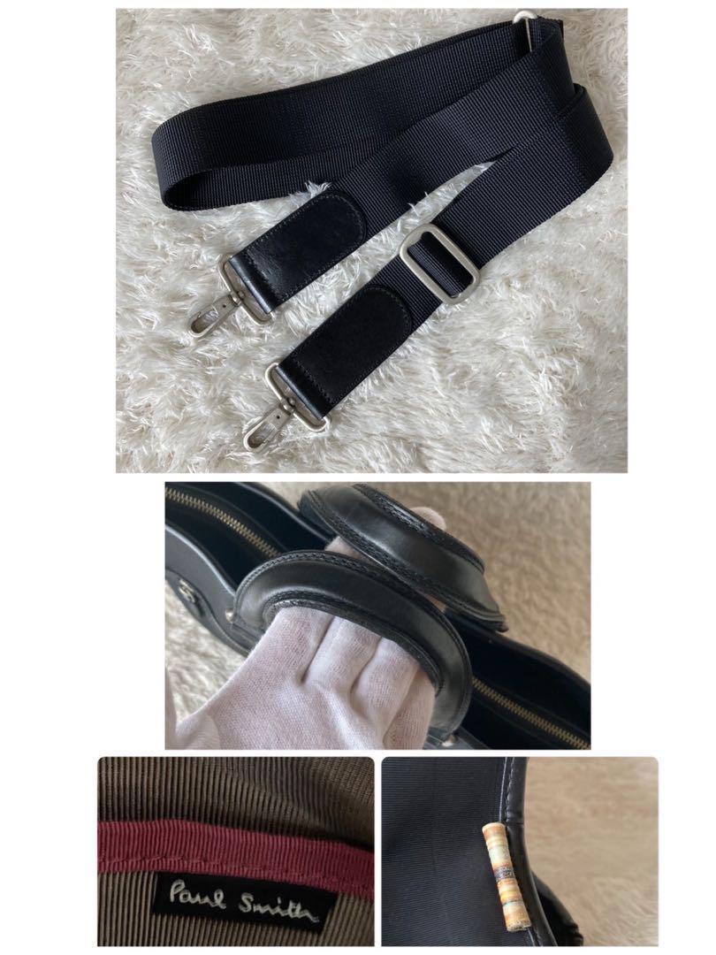 未使用級】Paul Smith ポールスミス 2way ビジネスバッグ ブリーフ