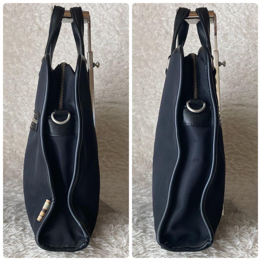 未使用級】Paul Smith ポールスミス 2way ビジネスバッグ ブリーフ
