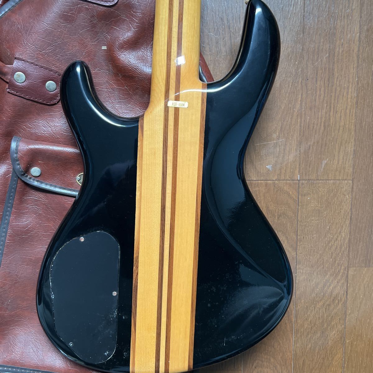 Aria Pro II ASB-60 ARGUS PU mod. スルーネック aria pro ベース