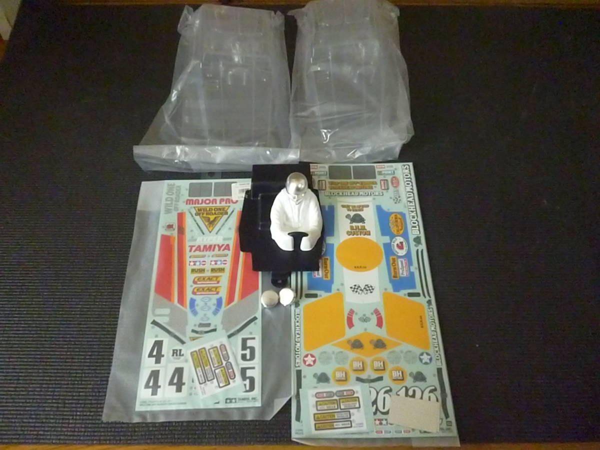 高品質，送料無料 タミヤ ワイルドワン オフローダー ボディ ステッカー ブロック ヘッドモータース 2組 セット(ボディ)｜売買されたオークション情報、yahooの商品情報をアーカイブ公開 - オークファン ボディ