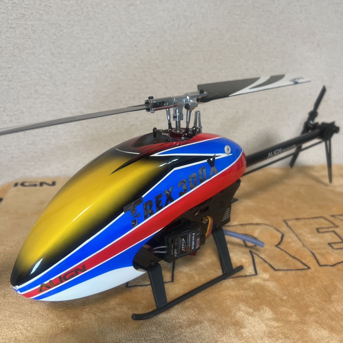 ALIGN T-REX300X 中古美品　全部付き&おまけ付き！