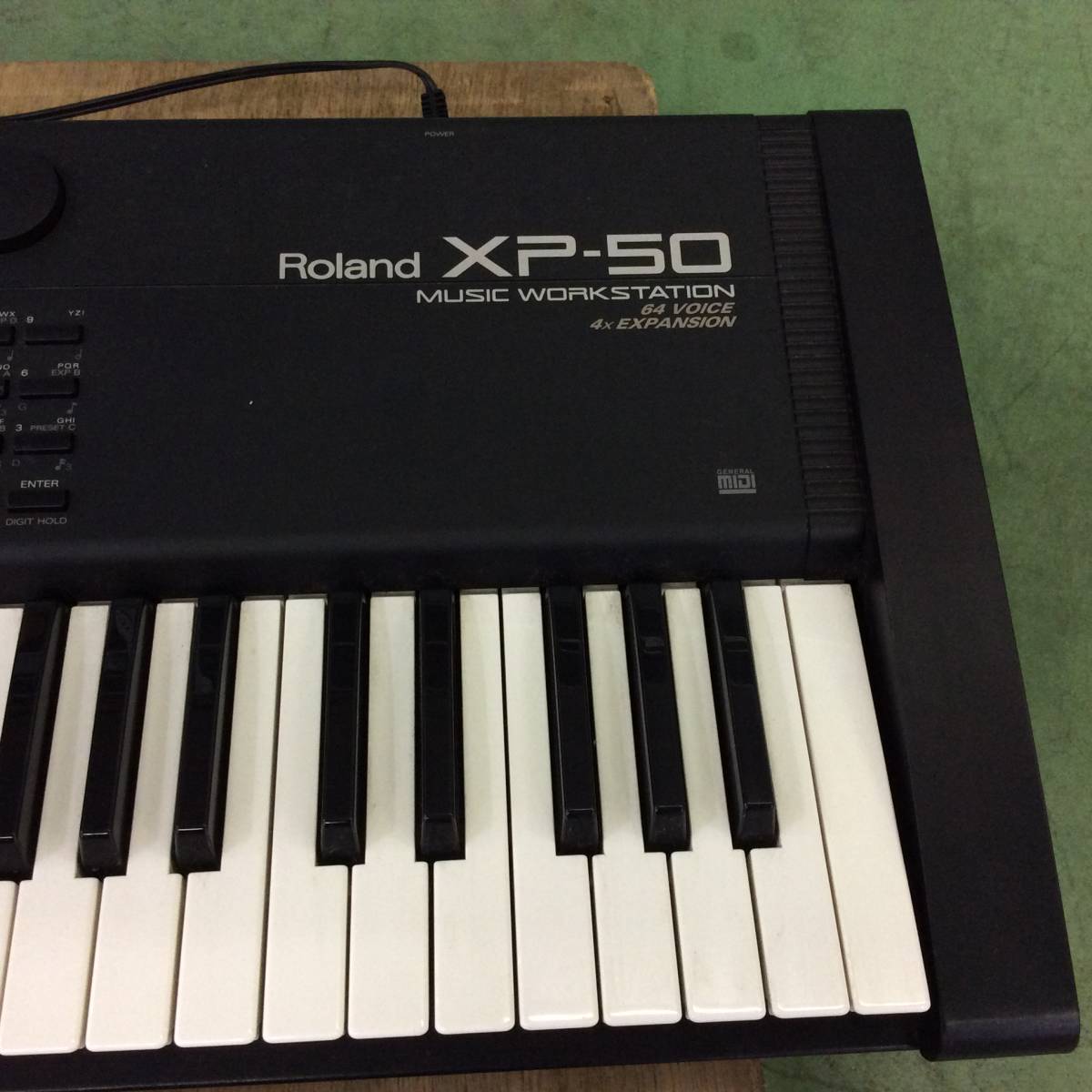 H-0753】ジャンク品 ローランド Roland シンセサイザー XP-50 通電のみ