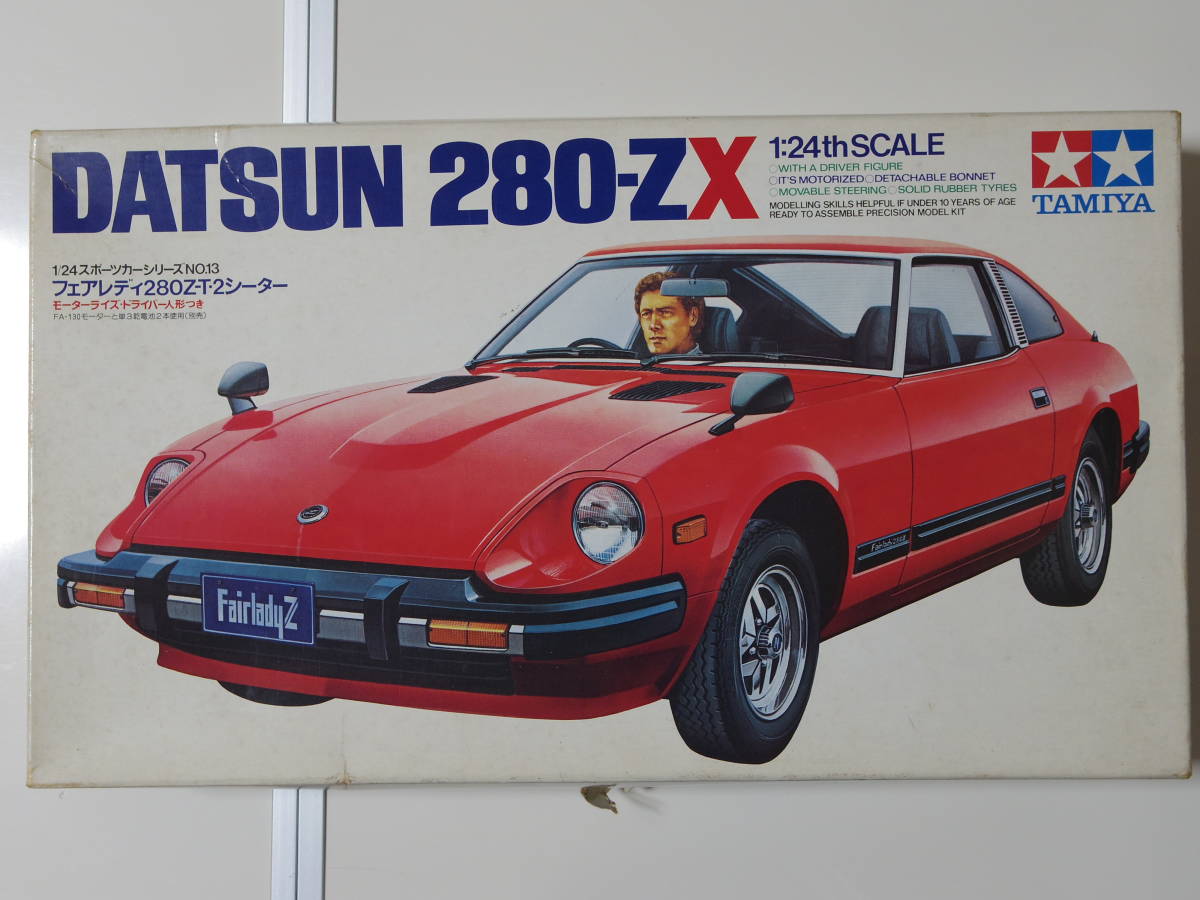 Tamiya 1⁄24 Datsun Fairlady Model 280ZX 280-ZX Kit T-Bar DATSUN