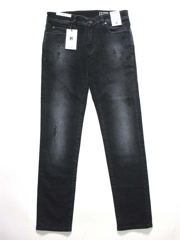  PT TORINO DENIM ピーティートリノデニム ストレッチ デニム ジーンズ ROCK SKINNY FIT ブラック 34(ボトムス)｜売買されたオークション情報、yahooの商品情報をアーカイブ公開 - オークファン 男性用