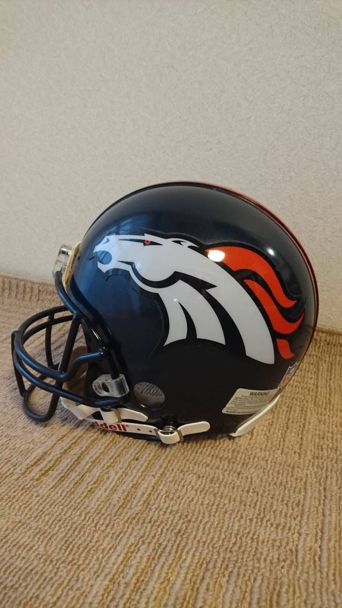 NFL デンバー・ブロンコス ヘルメット/Riddell Authentic Helmet