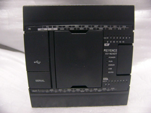 ★美品★ KEYENCE PLC CPU装置 KV-N24DT KV Nanoシリーズ 