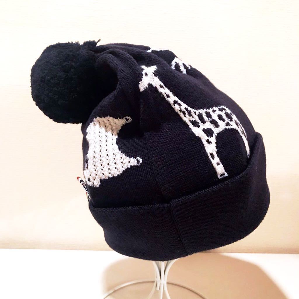T*n様 THOM BROWNE トムブラウン キャップ ニット帽 ニットキャッ