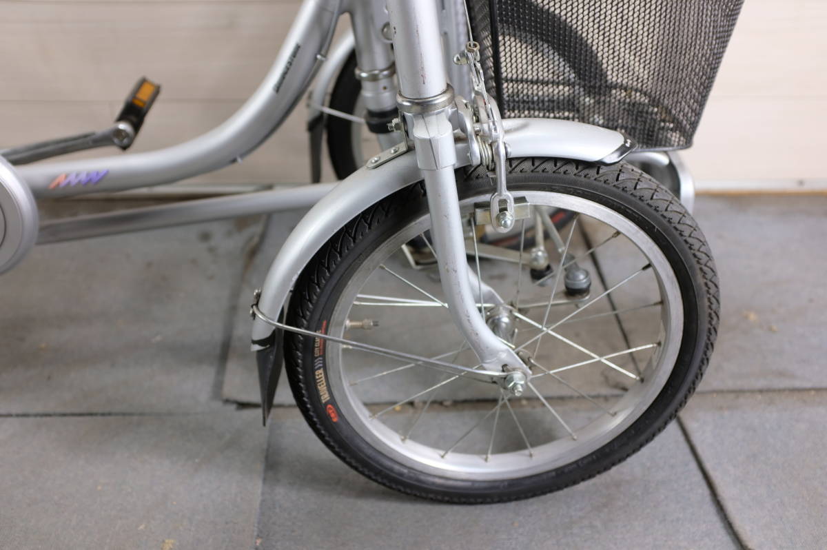 良品☆ブリヂストン製 BS MINNA ミンナ 三輪自転車 シングル 20インチ 