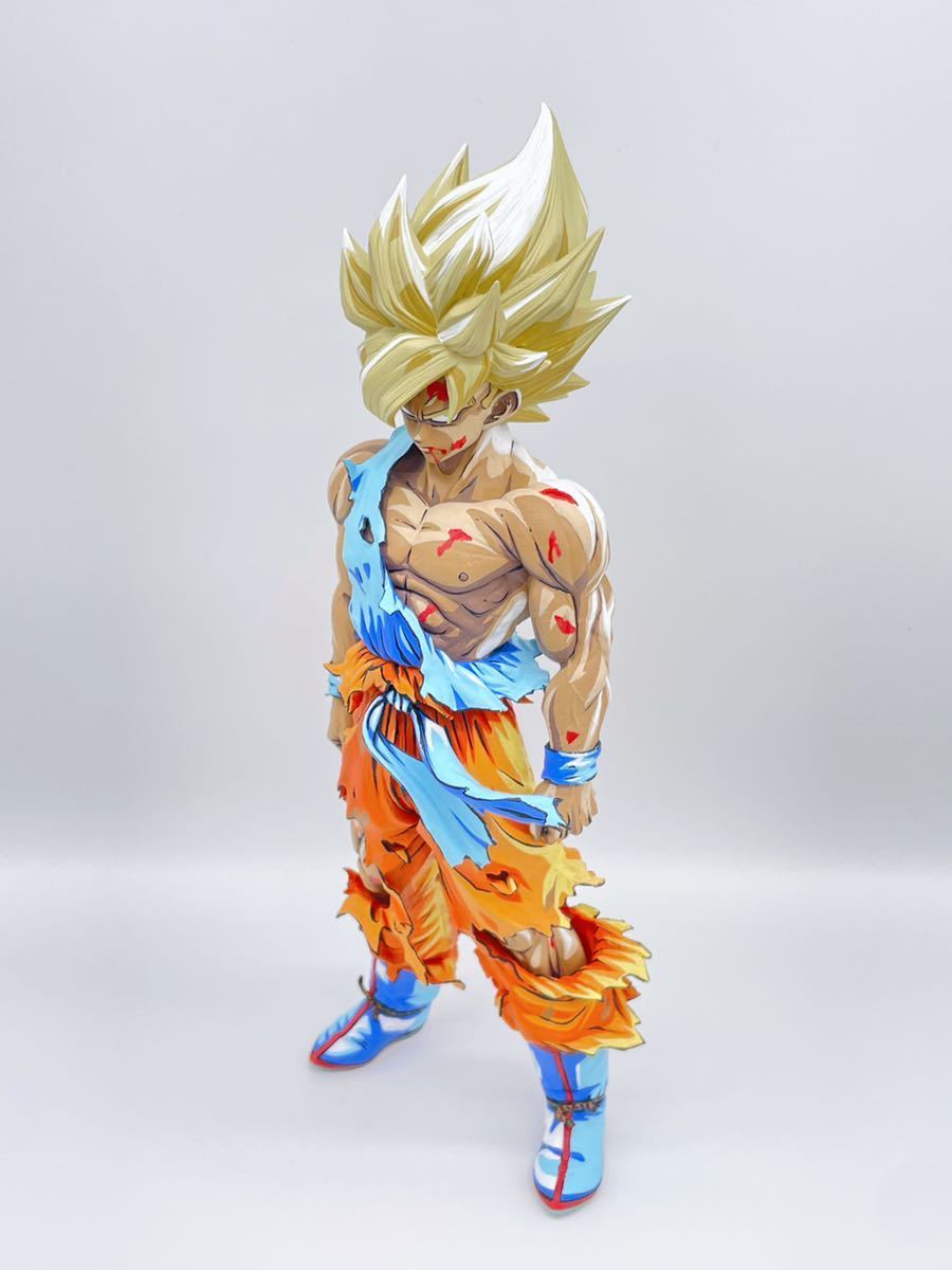 ドラゴンボール フィギュア リペイント SMSP孫悟空 原作漫画風(孫悟空