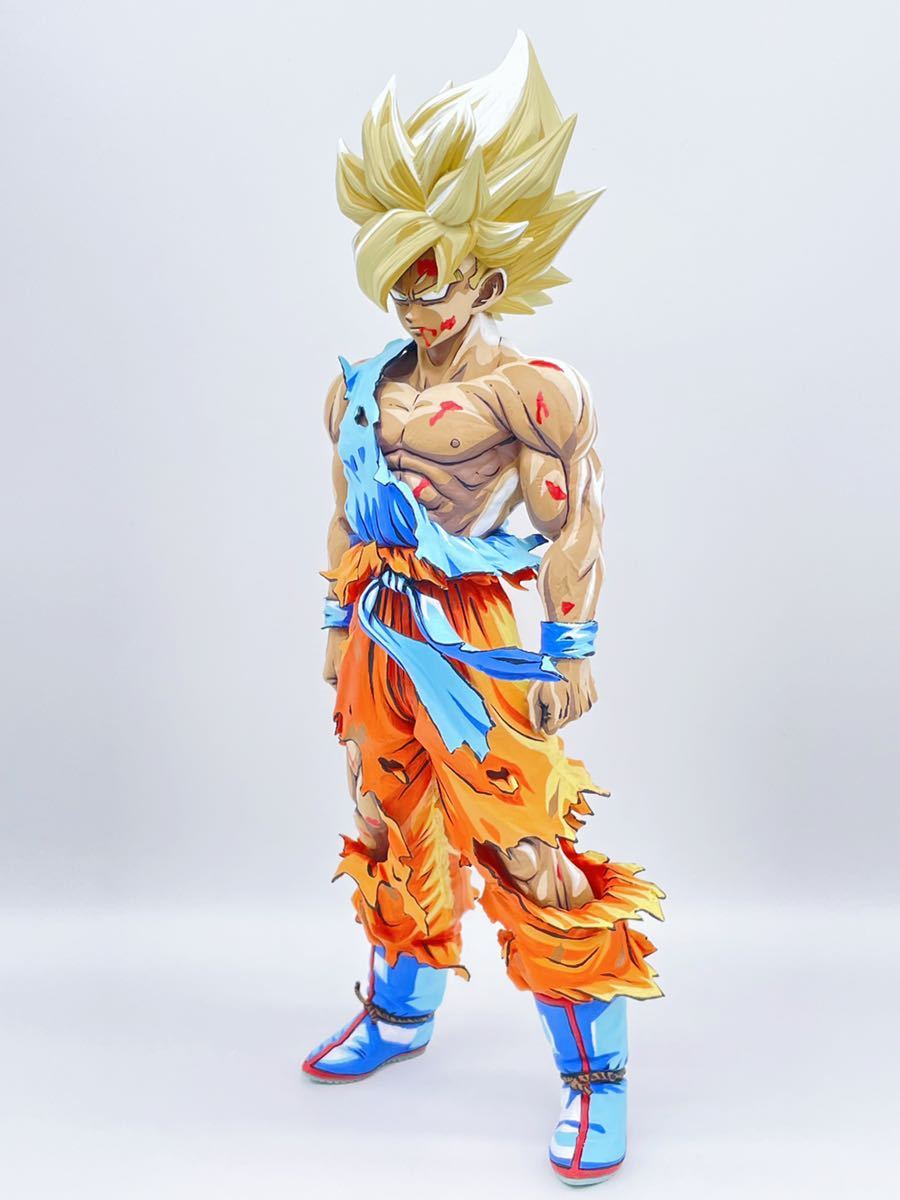 ドラゴンボール　SMSP 孫悟空　リペイント品 ドラゴンボール フィギュア リペイント SMSP孫悟空 原作漫画風(孫悟空