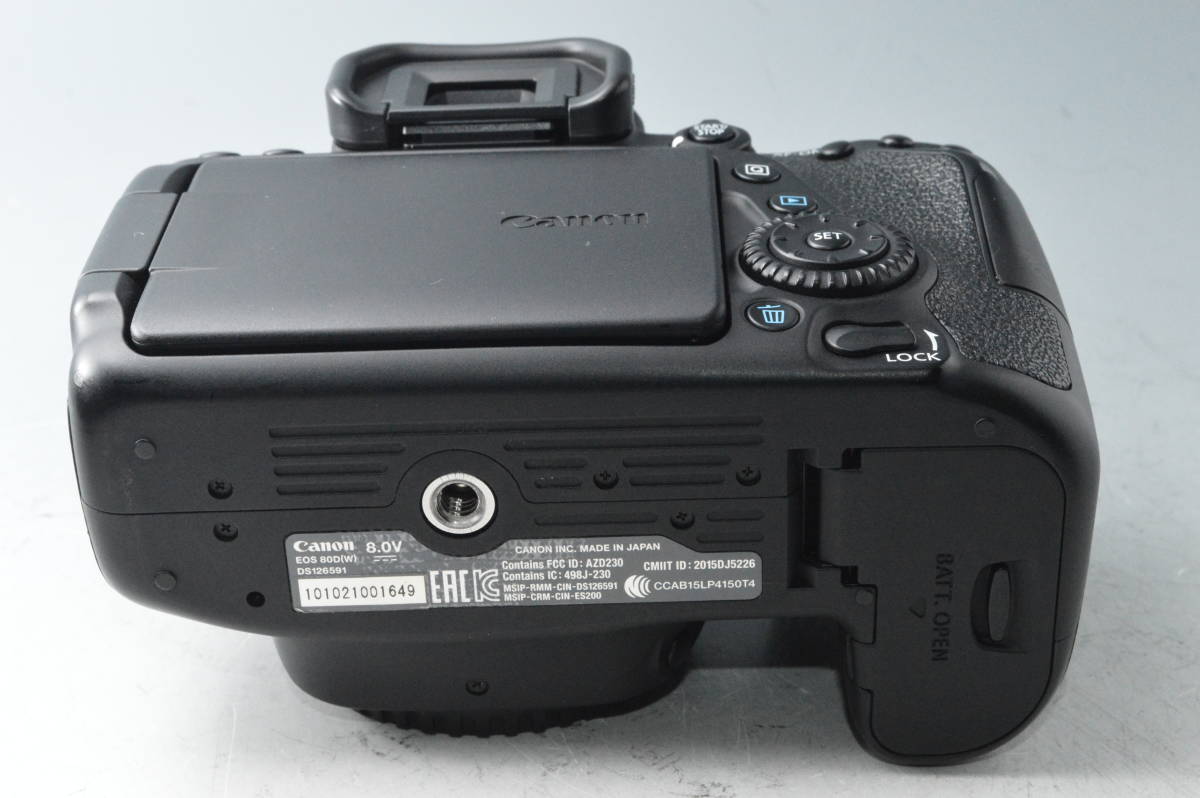 9639【美品】 Canon キヤノン EOS 80D ボディ Canon EOS 80D AF review