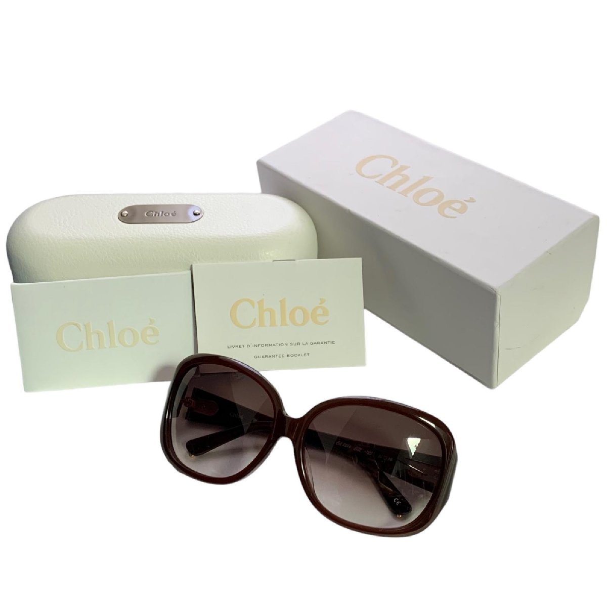 クロエ サングラス Chloe - CL2216 メルカリ ロゴ 美品 CL2210Aの
