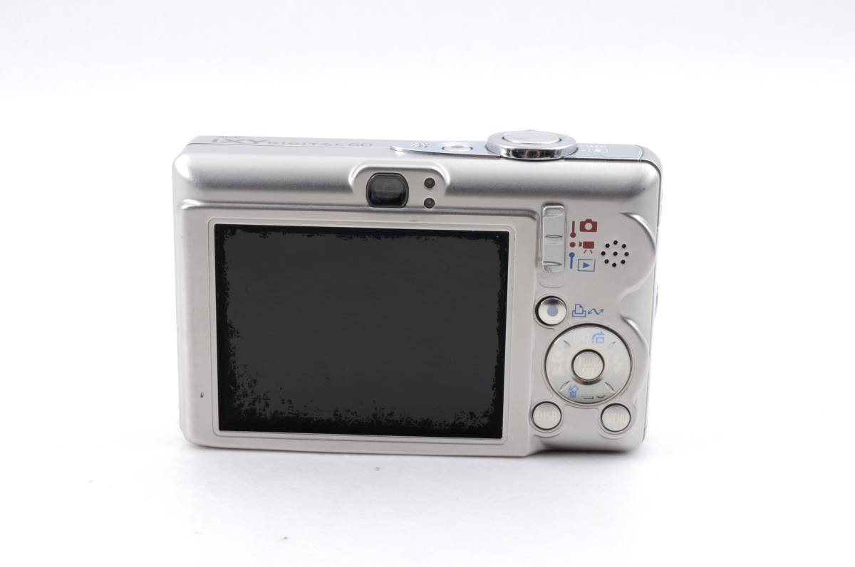 動作品 キャノン Canon IXY DIGITAL 60 コンパクトデジタルカメラ 管