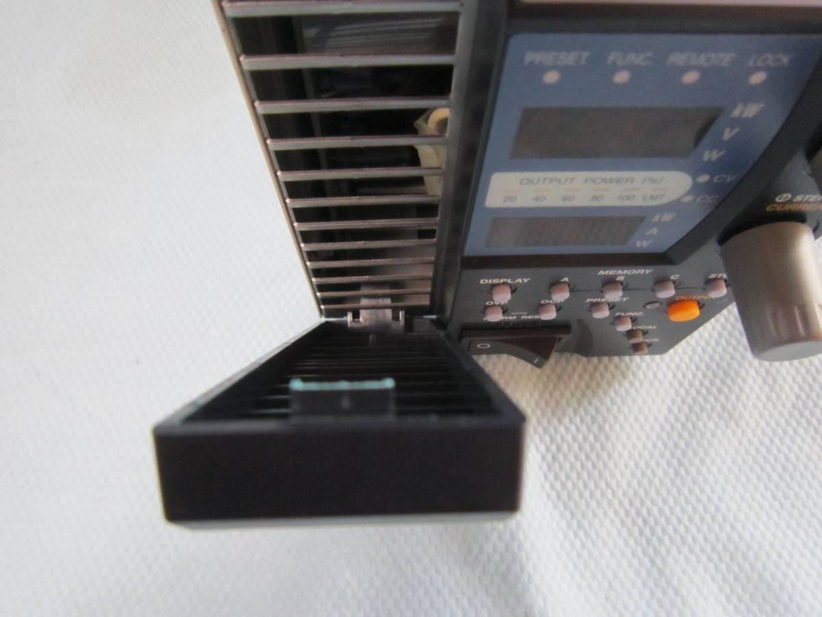 TAKASAGO EXTENDED RANGE DC POWER SUPPLY ZX-400LA 高砂DCズーム電源