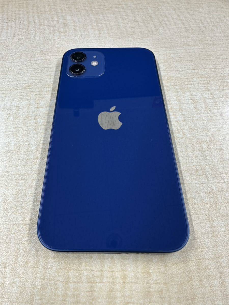 Apple iPhone12 Blue 128GB バッテリー85% iPhone 0 128GB アップル 12