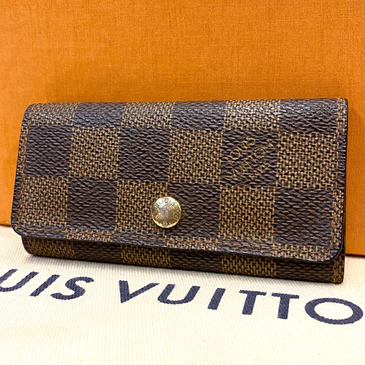 中古】ルイヴィトン LOUISVUITTON 小物 キーケース ミュルティクレ4 4