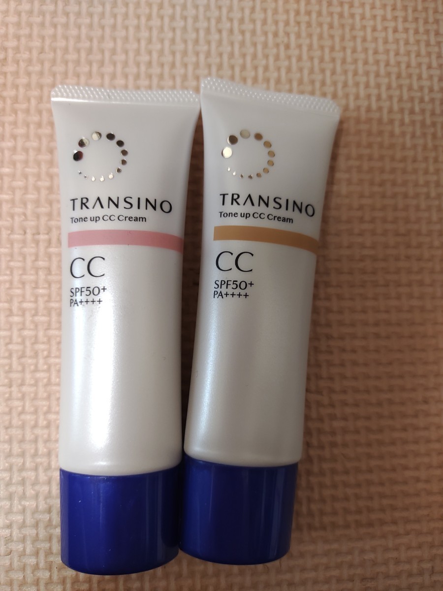 箱開封の為40%引きのお買い得！トランシーノ　薬用トーンアップCCクリーム　2色セット※別途CP実施中