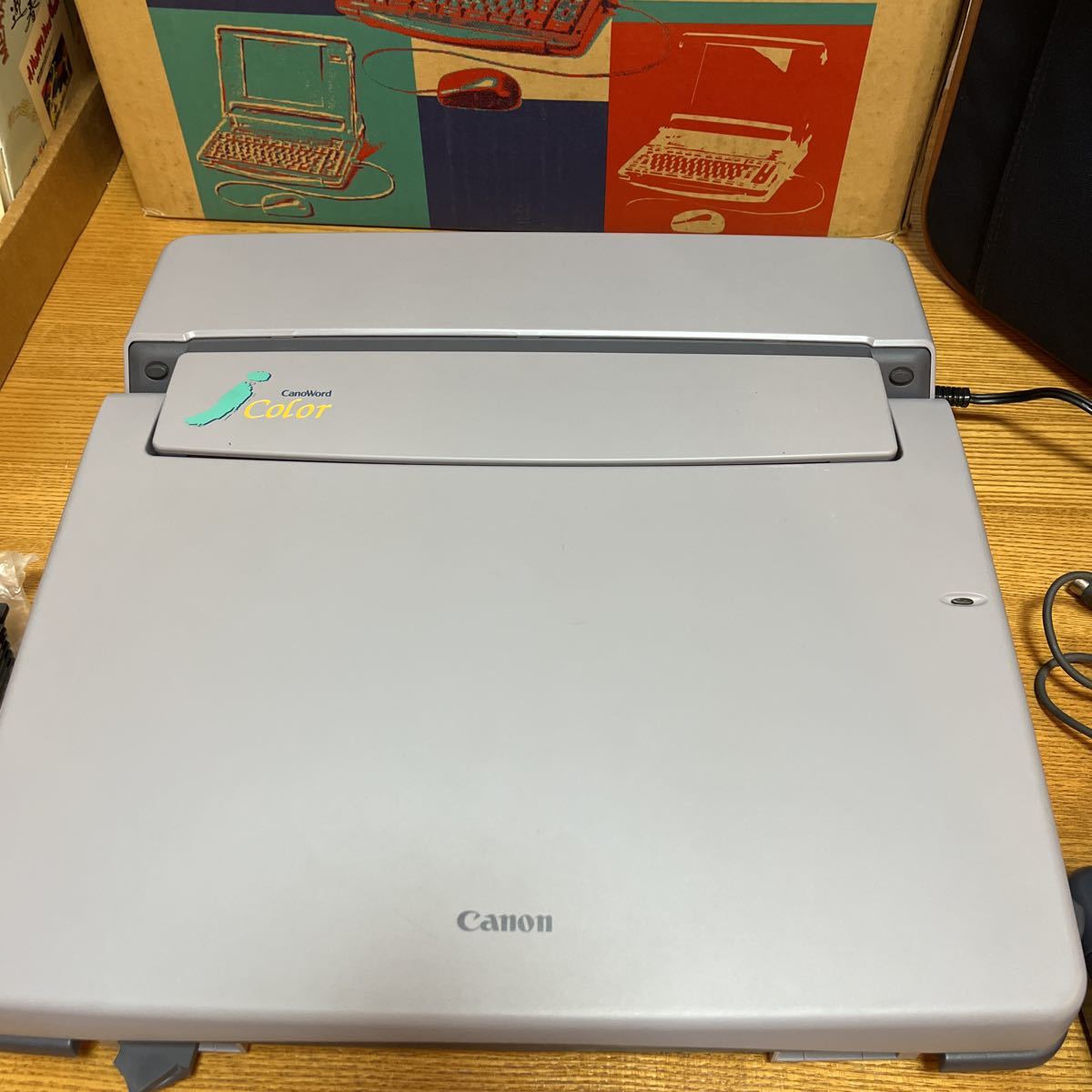 Canon CanoWord J1vs フルカラーBJワープロ キャノン ワープロ レトロ