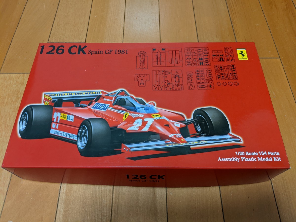 1⁄20 フジミ フェラーリ | 126CK フェラーリ126CK フジミ模型