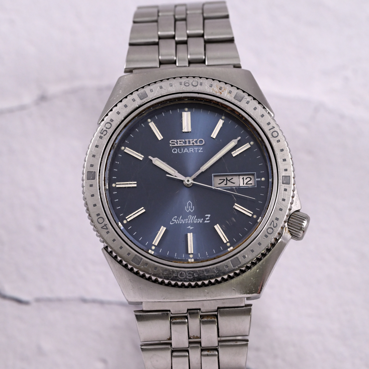 For Parts 【SEIKO】 セイコー QUARTZクォーツ クロノグラフ 