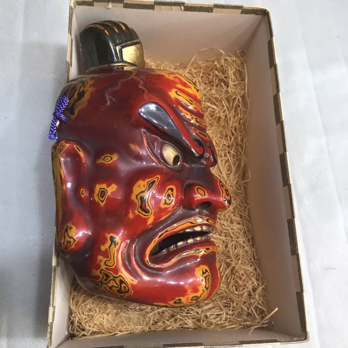 仁王面 双藝社 吉備のおもて 神楽面 能面 未展示品(木工、竹工芸