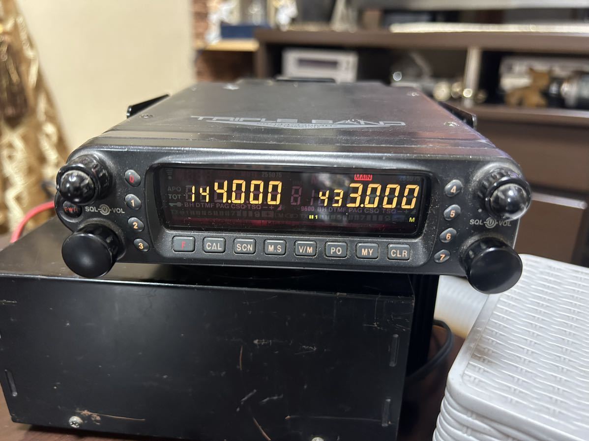 STANDARD スタンダード C5900D 3バンド ブラケット付 FMトランシーバー モービル機